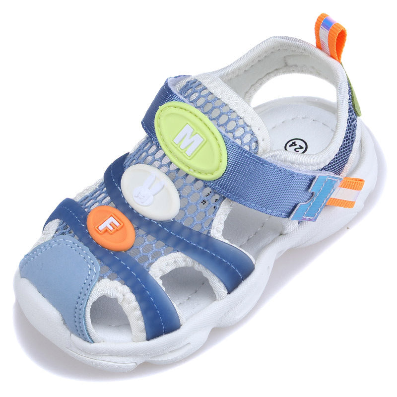 Super Light Sports Sandals Baby Baotou Beach Sandals