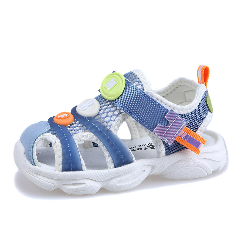 Super Light Sports Sandals Baby Baotou Beach Sandals