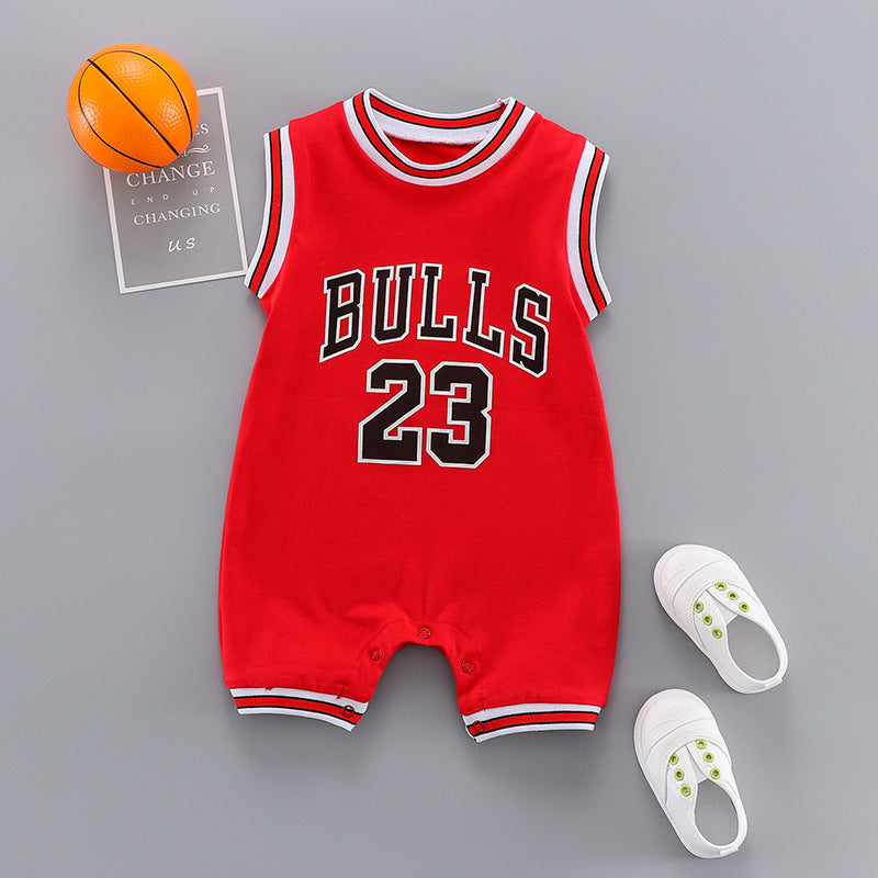 Summer baby sports jumpsuit