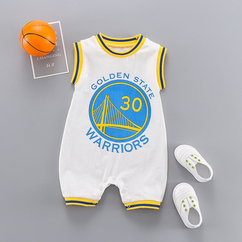 Summer baby sports jumpsuit