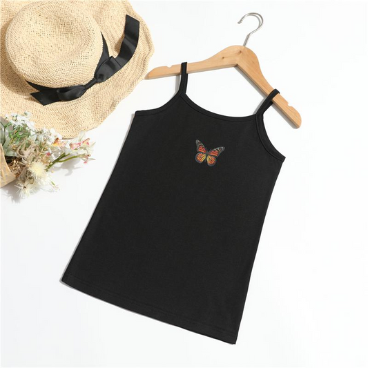 Butterfly slip dress